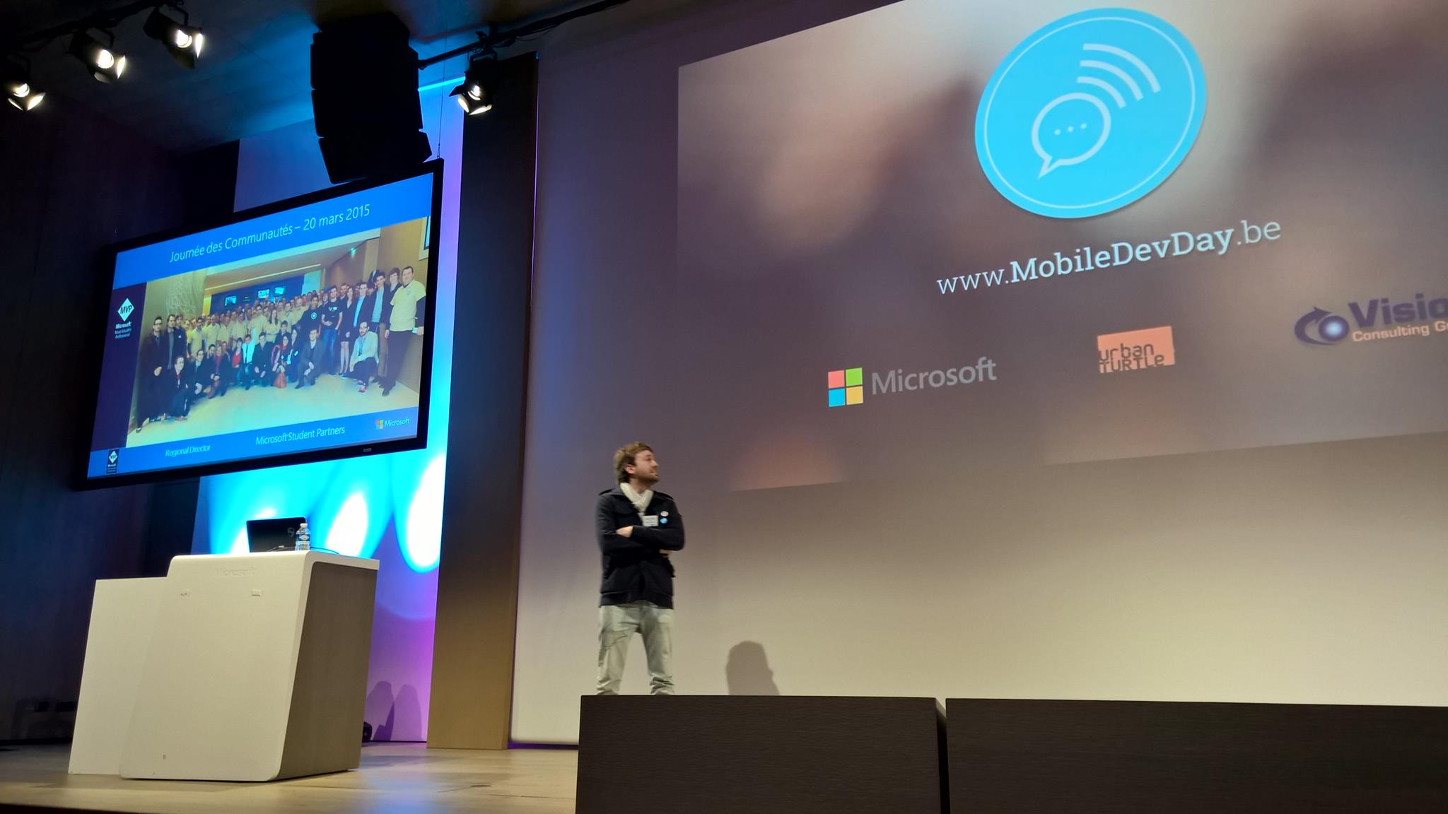 Retour d'expérience sur l'organisation du Mobile Dev Day à l'occasion de la Journée des Communautés 2015 chez Microsoft France